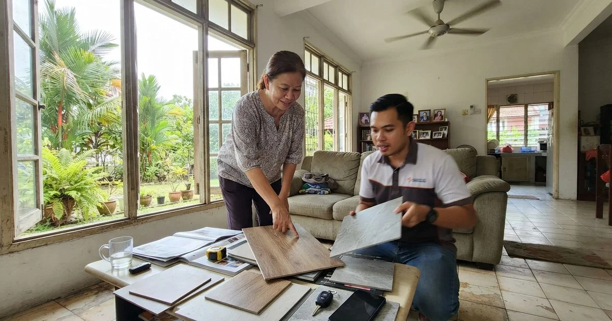 Best flooring choices for Klang Valley's humidity and monsoon season