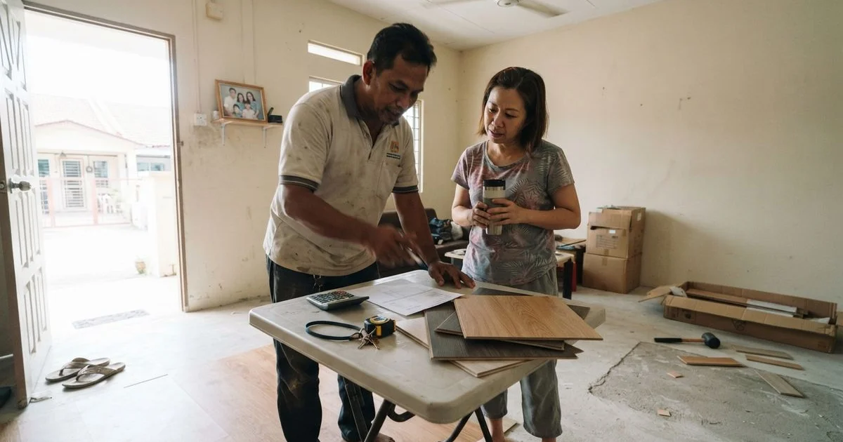 What flooring installation costs in Klang Valley: a price guide by material