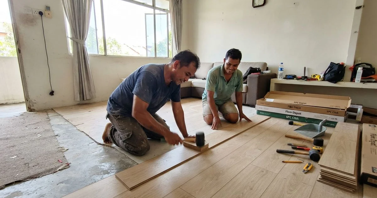 What to expect from an SPC or vinyl flooring installation